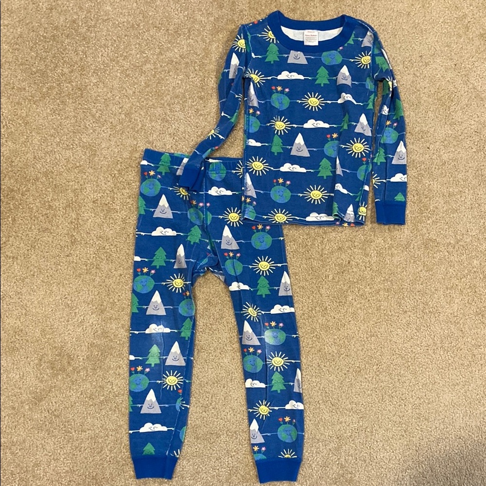 Earth Day Hanna Andersson Pajama Set with Cute Nature-Inspired Design